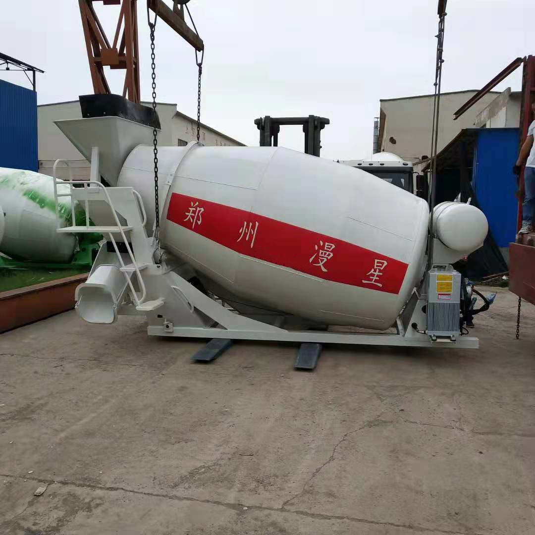 柴油機驅動攪拌車上裝試機